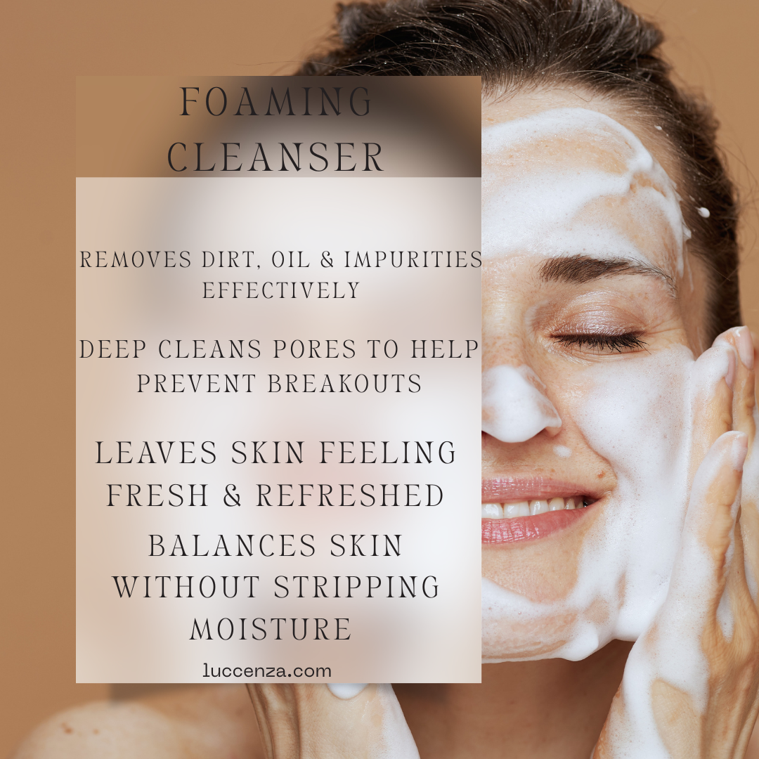 Floral foam Cleanser